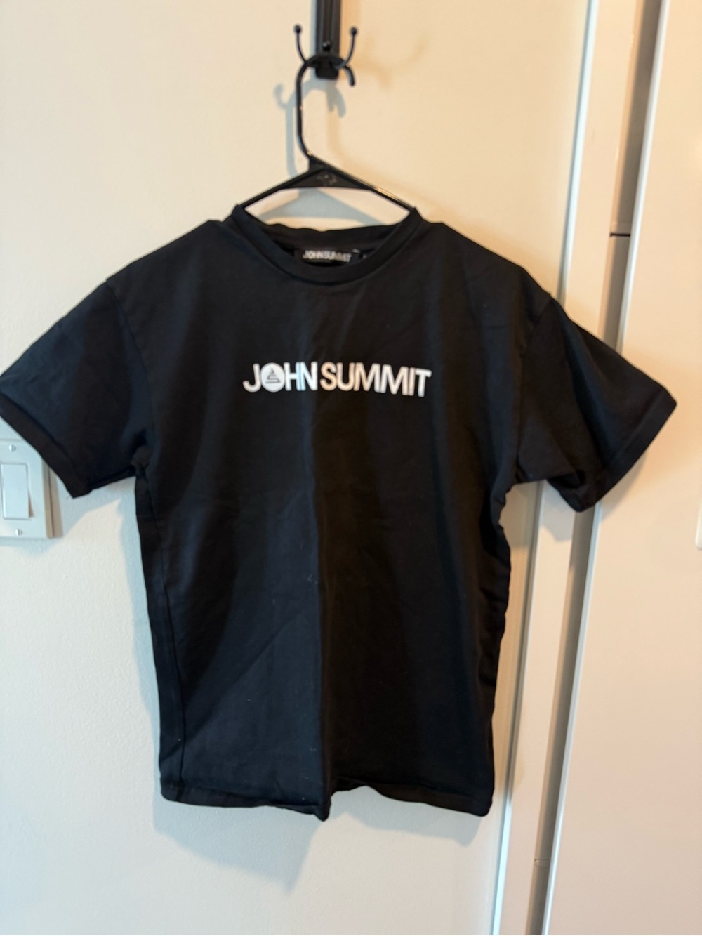 John Summit Official Men's Black Logo Tee - Short Sleeve - Medium - New